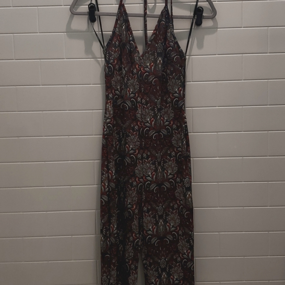 Forever 21 size medium halter pants jumpsuit new with tags